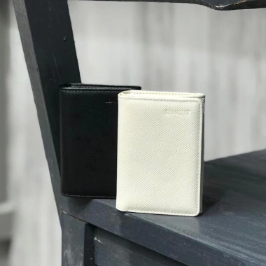 Ví SWITCH da bò thật LEMONT dạng hộp có khóa kéo, ngăn đựng xu - Giá ưu đãi 380k 5