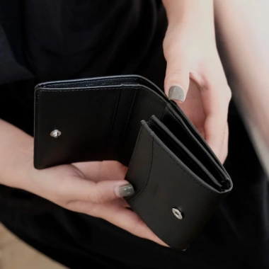 Ví SWITCH da bò thật LEMONT dạng hộp có khóa kéo, ngăn đựng xu - Giá ưu đãi 380k 8
