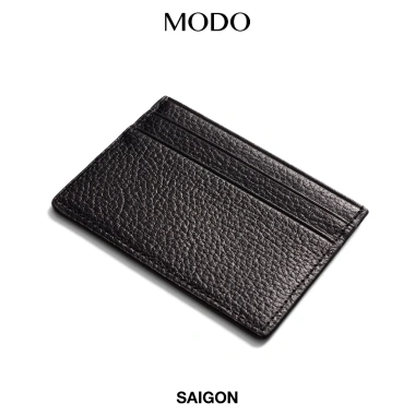 Ví Thẻ Da Bò Thật Da Mill Siêu Bền - MIND CAFE Card Holder Giá Ưu Đãi 165k