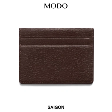 Ví Thẻ Da Bò Thật Da Mill Siêu Bền - MIND CAFE Card Holder Giá Ưu Đãi 165k
