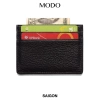 Ví Thẻ Da Bò Thật Da Mill Siêu Bền - MIND CAFE Card Holder Giá Ưu Đãi 165k 6