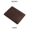 Ví Thẻ Da Bò Thật Da Mill Siêu Bền - MIND CAFE Card Holder Giá Ưu Đãi 165k 7