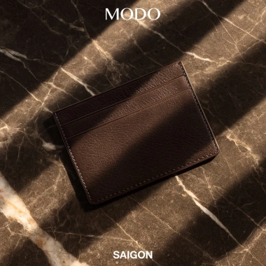 Ví Thẻ Da Bò Thật Da Mill Siêu Bền - MIND CAFE Card Holder Giá Ưu Đãi 165k
