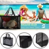 Ví & Túi du lịch nữ tote trong suốt dung tích lớn, lưới tổ chức - In bãi biển, giảm 22% 6