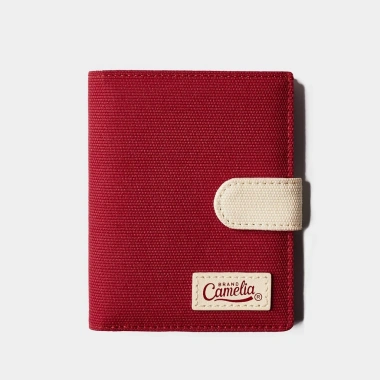 Ví vải Camelia Brand Button Wallet đứng - Nút bấm tiện, chất liệu bền, giá 382.200₫