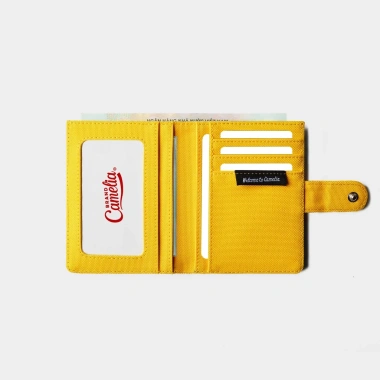 Ví vải Camelia Brand Button Wallet đứng - Nút bấm tiện, chất liệu bền, giá 382.200₫