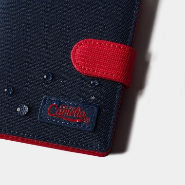Ví vải Camelia Brand Button Wallet đứng - Nút bấm tiện, chất liệu bền, giá 382.200₫