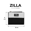 Ví Vải ZILLA Khóa Kéo Unisex Nam Nữ Polyester Bền Đẹp Trượt Nước - MONZI 185k 9