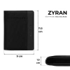 Ví Vải ZYRAN Nam Nữ Polyester Da PU Nhiều Ngăn Đựng Tiền Thẻ Trượt Nước HESTON 9