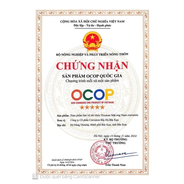 VicumaX Mật Ong Nano Curcumin từ nghệ vàng Bắc Kạn - Hộp 15 tuýp 8,5ml - Giá 279k, tăng sức đề kháng 6