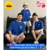 Video Bộ Áo Gia Đình Set Quần và Áo Trái Tim Nhỏ, Đồ Đồng Phục 3-5 Người Đi Biển Size 100kg Giá 43.000₫