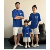 Video Bộ Áo Gia Đình Set Quần và Áo Trái Tim Nhỏ, Đồ Đồng Phục 3-5 Người Đi Biển Size 100kg Giá 43.000₫ 5