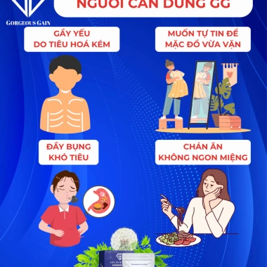Viên Ăn Ngon GG hỗ trợ ăn ngon, ngủ ngon, cải thiện tiêu hoá, tăng cân người gầy - Giá 935.000 VND 3