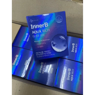 Viên cấp nước Innerb AQUA RICH 56 viên Hàn Quốc: 465.000, hỗ trợ sức khỏe mắt