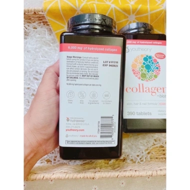 Viên Collagen Max Youtheory Tyre 390 viên Mỹ - Giá ưu đãi 560.000đ, Costco