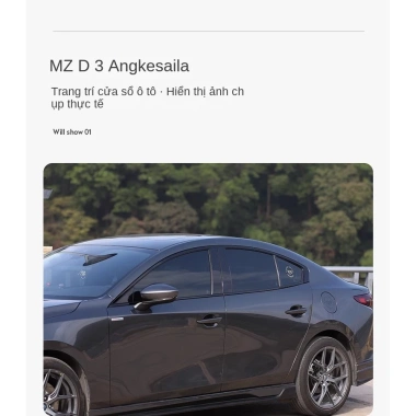Viền Cửa Sổ Dải Sáng Mazda 3 2.020-2.026 - Phần Đen Samurai, Giá chỉ 769.999 VND, giảm từ 939.399 VND 6 Viền Cửa Sổ Dải Sáng Mazda 3 2.020-2.026 - Phần Đen Samurai, Giá chỉ 769.999 VND, giảm từ 939.399 VND 6