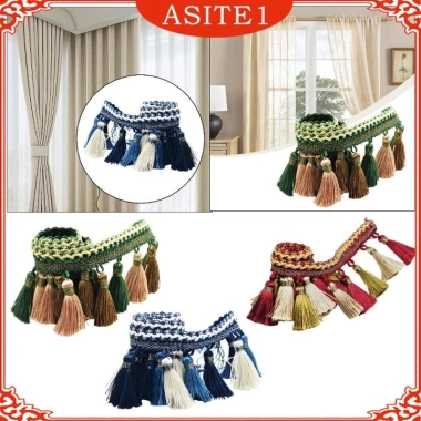 Viền Dài Polyester Tua Rua - Trang Trí Nhà, Thủ Công, Rèm, Đèn, Đầm Giá 72.600đ