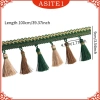 Viền Dài Polyester Tua Rua - Trang Trí Nhà, Thủ Công, Rèm, Đèn, Đầm Giá 72.600đ 7
