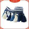 Viền Dài Polyester Tua Rua - Trang Trí Nhà, Thủ Công, Rèm, Đèn, Đầm Giá 72.600đ 10