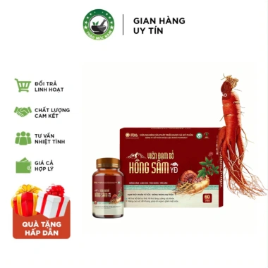 Viên Đạm Bổ Hồng Sâm Tăng Cân Chính Hãng - Giá 285k Giảm Đặc Biệt Tại Shop Thảo Mộc Nam