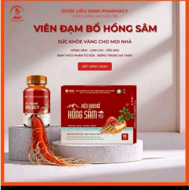 Viên Đạm Bổ Hồng Sâm YĐ 60 Viên - Ngủ Ngon, Tăng Sức Khỏe, Giá 249.000 VND