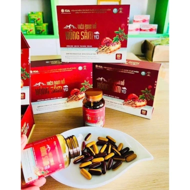 Viên Đạm Bổ Hồng Sâm YD - Bồi bổ cơ thể, ăn ngon, giảm mệt mỏi, tăng sức khỏe, đề kháng - 278.000₫ 4
