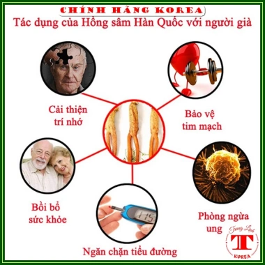 Viên đạm hồng sâm Hàn Quốc hộp đỏ 120 viên - Giá 488.000đ, tăng sức khỏe, năng lượng 6