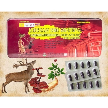 Viên Đạm Hồng Sâm Linh Chi Nhung Hươu 60 viên Bio Hàn Quốc - Giá chỉ 189.000 VND, giảm mạnh 2 Viên Đạm Hồng Sâm Linh Chi Nhung Hươu 60 viên Bio Hàn Quốc - Giá chỉ 189.000 VND, giảm mạnh 2