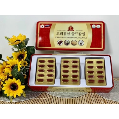 Viên Đạm Hồng Sâm Nhung Hươu Linh Chi Đông Trùng Hạ Thảo Daedong Hàn Quốc 120 Viên - Giá Ưu Đãi 950k