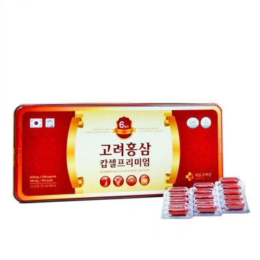 Viên Đạm Hồng Sâm Nhung Hươu Linh Chi Đông Trùng Hạ Thảo Daedong Hàn Quốc 120 Viên - Giá Ưu Đãi 950k