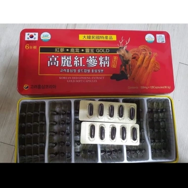Viên Đạm Hồng Sâm Tổng Hợp Hộp Đỏ 120 Viên Hàn Quốc - Giá 500.000 VND, giảm 135.000 VND 5 Viên Đạm Hồng Sâm Tổng Hợp Hộp Đỏ 120 Viên Hàn Quốc - Giá 500.000 VND, giảm 135.000 VND 5
