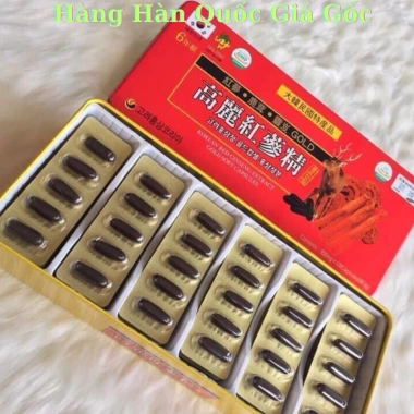 Viên Đạm Hồng Sâm Tổng Hợp Hộp Đỏ 120 Viên Hàn Quốc - Giá 500.000 VND, giảm 135.000 VND