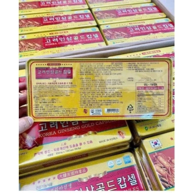 Viên Đạm Tổng Hợp Hồng Sâm Nhung Hươu Nấm Linh Chi Hàn Quốc 120 viên - 475.000 VND 2