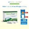Viên đặt trĩ Hemotreat - Giảm đau rát, ngứa, hỗ trợ co búi trĩ, thảo dược an toàn