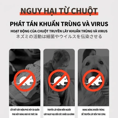 Viên đuổi chuột Nhật Bản SSW Gel & Sáp - An toàn bà bầu, trẻ em, chỉ 62.999 VND
