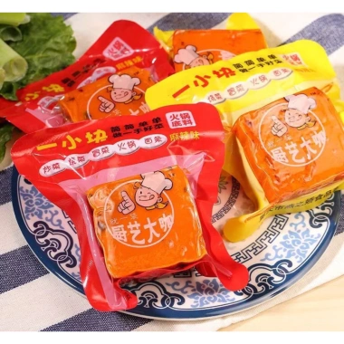Viên gia vị cốt lẩu cay thơm tứ xuyên 60g - Đậm vị, giảm giá 20k chỉ 25k 5