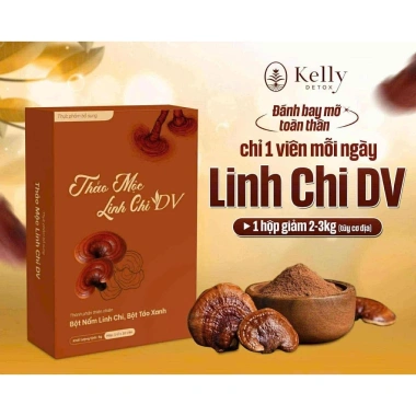 Viên giảm cân Linh Chi Diet VIP (mẫu mới) + gói detox - Giá ưu đãi 290.000đ