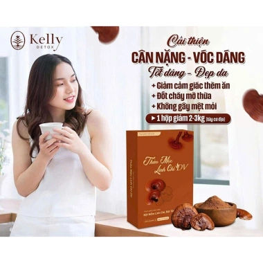 Viên giảm cân Linh Chi Diet VIP (mẫu mới) + gói detox - Giá ưu đãi 290.000đ