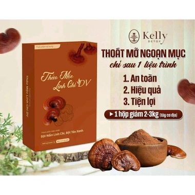 Viên giảm cân Linh Chi Diet VIP (mẫu mới) + gói detox - Giá ưu đãi 290.000đ