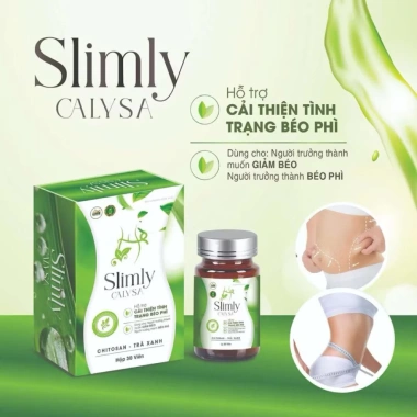 Viên giảm cân SLIMLY Calysa 30 viên – Giảm mỡ, cải thiện béo phì, chỉ 239.000đ 3