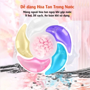 Viên Giặt Thơm 6IN1 Kháng Khuẩn, Làm Sạch Sâu, Lưu Hương Dài – 62.999đ 2