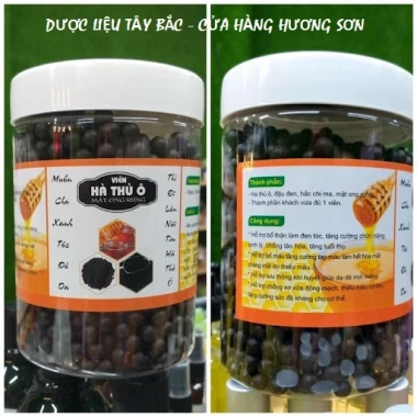 Viên Hà Thủ Ô Mật Ong Rừng 500g - Hỗ Trợ Bạc Tóc, Rụng Tóc, Thiếu Máu, Mất Ngủ - Dược Liệu Tây Bắc Giá 120k 2