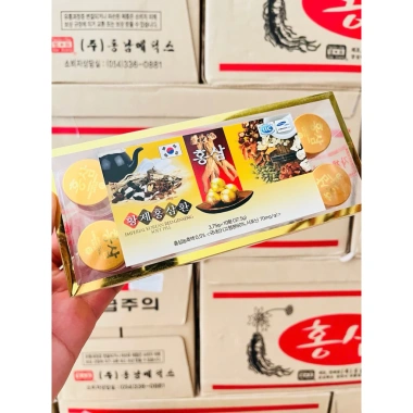 Viên Hoàn Hồng Sâm & Đông Trùng Hạ Thảo Hàn Quốc 10 Viên - Giá giảm 149.000, hỗ trợ đề kháng