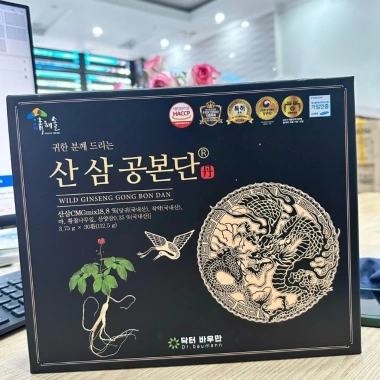 Viên Hoàn Hồng Sâm Wild Ginseng Gong Bon Dan Hàn Quốc 30 viên - 980k 10