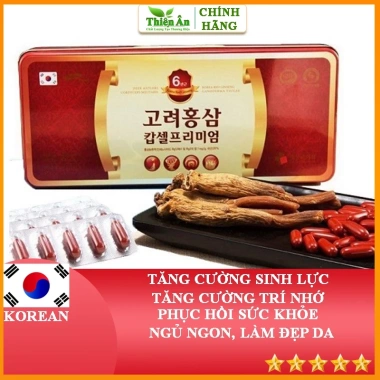 Viên Hồng Sâm Nhung Linh Chi Đông Trùng Hạ Thảo 120 Viên Giá 900.000 Tăng sức đề kháng