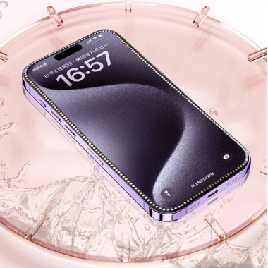 Viền Kim Cương Kính Cường Lực Bảo Vệ Màn Hình iPhone 17/16 14 Plus – Giá 73.445 VND 3