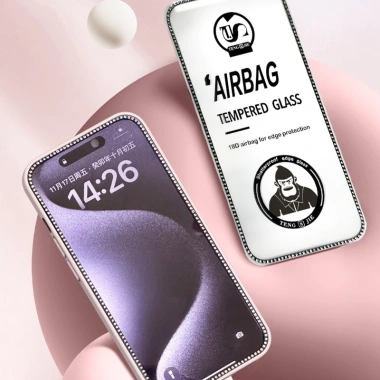 Viền Kim Cương Kính Cường Lực Bảo Vệ Màn Hình iPhone 17/16 14 Plus – Giá 73.445 VND 4