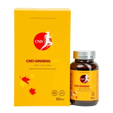 Viên Nang Nhân Sâm CND Ginseng Gold 60 Viên - Tăng Đề Kháng, Giá 588.800₫