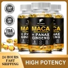 Viên nang nhân sâm Maca Ashwagandha + Panax - Căng thẳng, sức khỏe, miễn dịch