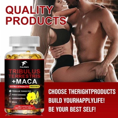 Viên nang Tribulus Terrestris + Maca cho nam nữ - Tăng năng lượng, tâm trạng, sức khỏe, hiệu suất